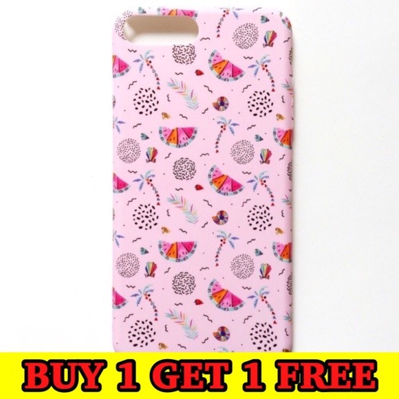 Accessories - FINAL SALE iPhone 7/7+/8/8+ Case Pink Watermelon